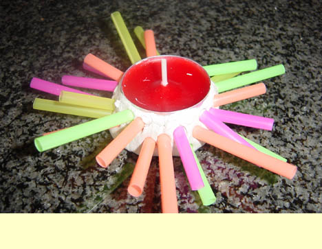 versierd waxinelichtje