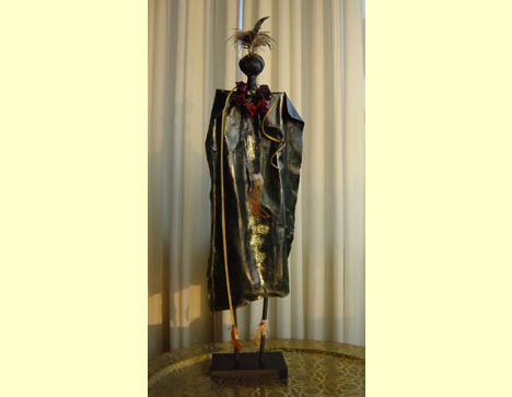 African man paper made