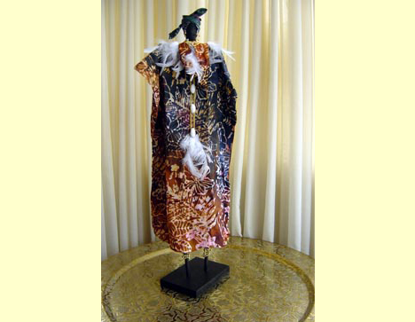 Afrikaanse vrouw van stof