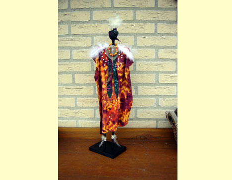 Afrikaanse vrouw van stof