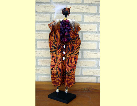 Afrikaanse vrouw van stof