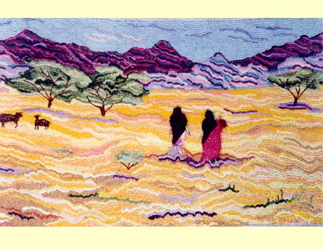 Vrouwen in de woestijn