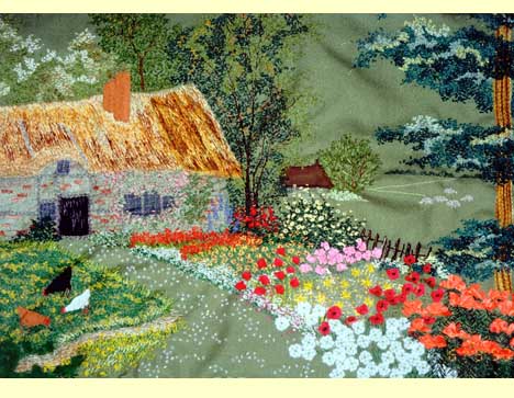Cottage with garden