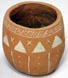  Pot decorated with engobe