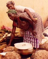 Women at the market place