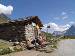 Hut bij de bachalpsee